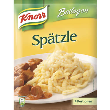 Knorr Spätzle Beilagen