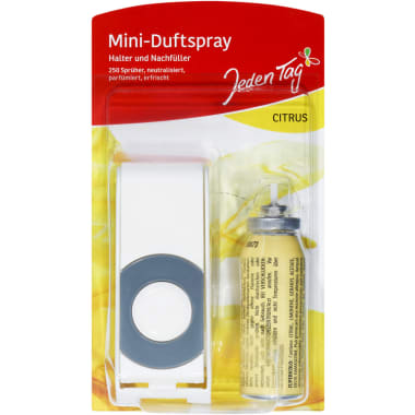 Jeden Tag Mini-Duftspray Halter & Nachfüller Citrus