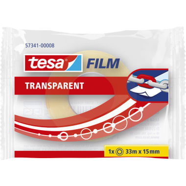 tesafilm® Einzelrolle Transparent