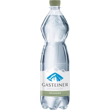 Gasteiner Kristallklar Mineralwasser prickelnd Tray 6x 1,0 Liter