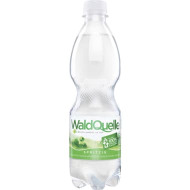 Waldquelle Mineralwasser spritzig 0,5 Liter