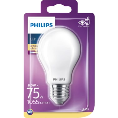 Philips LED warm weiß matt 75 Watt 1055 Lumen E27