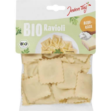 Jeden Tag BIO Bio Ravioli Bergkäse Kräuter