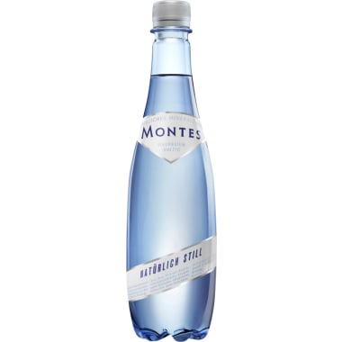 Montes Mineralwasser still 0,5 Liter