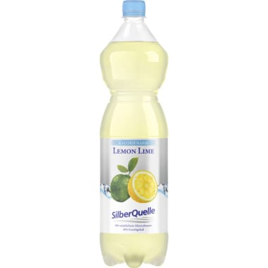 SilberQuelle Lemon Lime kalorienarm Tray 6x 1,5 Liter