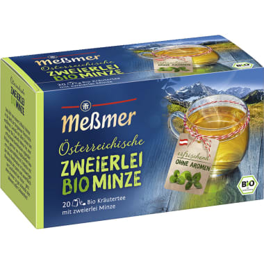 MESSMER Bio Zweierlei Minze