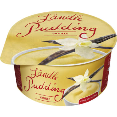 Vorarlberg Milch Ländle Pudding Vanille