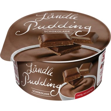 Vorarlberg Milch Ländle Pudding Schokolade