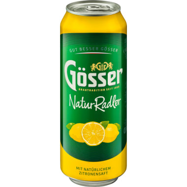 Gösser Naturradler Tray 24x 0,5 Liter Dose