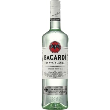 BACARDI Carta Blanca Weißer Rum 37,5%