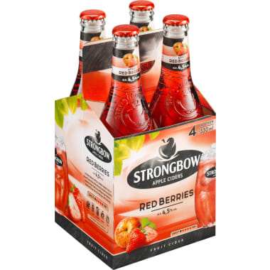 Strongbow Cider Red Berries Tray 4x 0,33 Liter