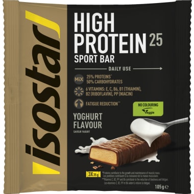Isostar Powerplay High Proteinriegel Joghurt 3er-Packung