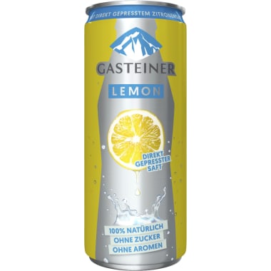 Gasteiner Lemon 0,33 Liter Dose