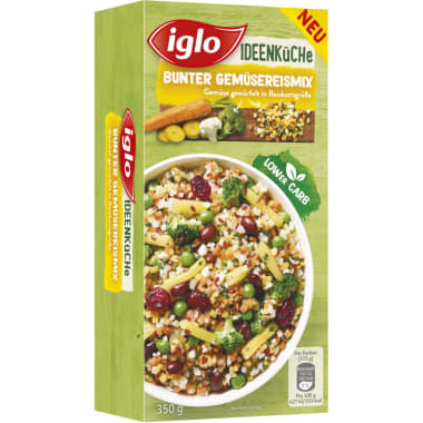 iglo Ideenküche Bunter Gemüsereismix