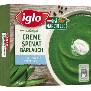 iglo Cremespinat Bärlauch