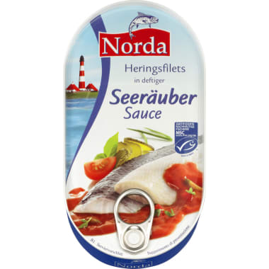 Norda Heringsfilets Seeräuber Sauce