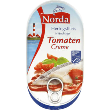 Norda Heringsfilets Tomatencreme