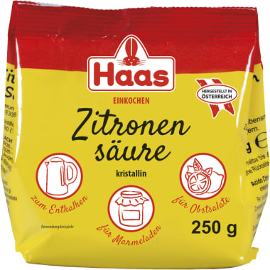 Haas Zitronensäure kristallin