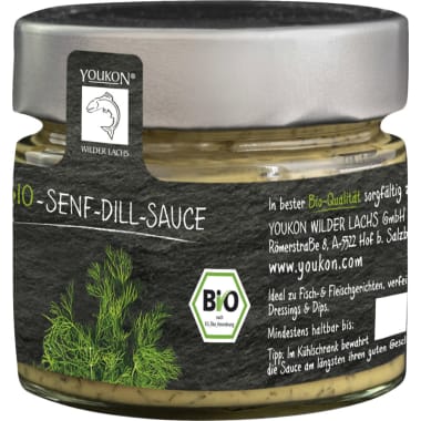 YOUKON Bio Senf-Dill Sauce