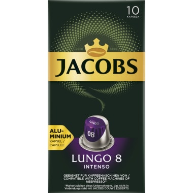 JACOBS Lungo 8 Intenso 10 Kapseln