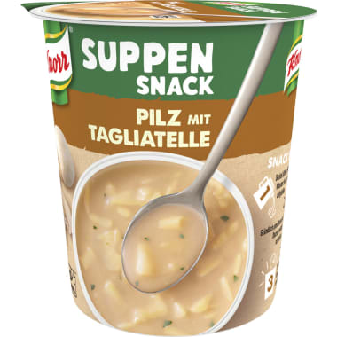 Knorr Suppen Snack Pilz mit Tagliatelle