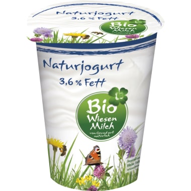 Kärntnermilch Bio Wiesenmilch Naturjoghurt 3,6%