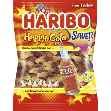 HARIBO Happy Cola Sauer