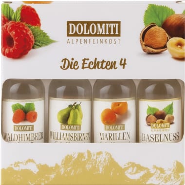 Dolomiti Brände Mini diverse Sorten 4er-Packung