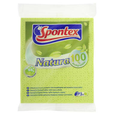 Spontex Schwammtuch Natura 3er-Packung