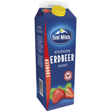 Tirol Milch Tiroler Fruchtjoghurt Erdbeer 1 kg