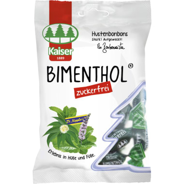 Bonbonmeister Kaiser Hustenbonbons Bimenthol ohne Zucker