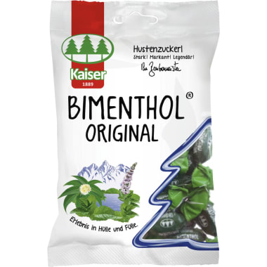 Bonbonmeister Kaiser Hustenbonbons Bimenthol Original