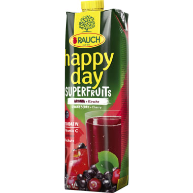 Rauch Happy Day Superfruits Aronia 1,0 Liter