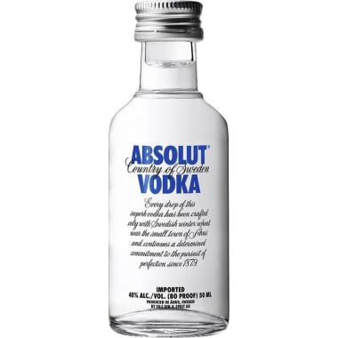 ABSOLUT Vodka 40% 0,05 Liter