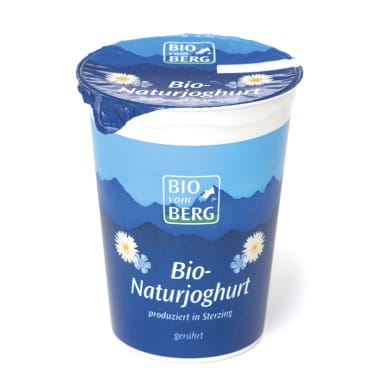 BIO vom BERG Bio Naturjoghurt gerührt 3,8%