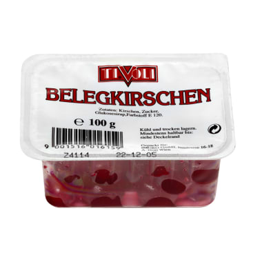 Tivoli Belegkirschen rot