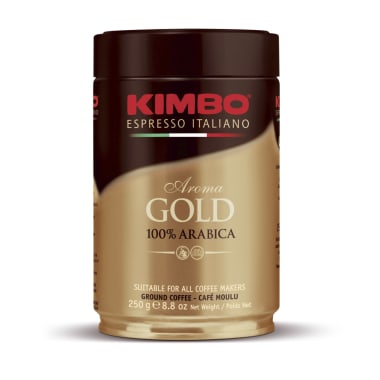 Kimbo 100% Arabica gemahlen