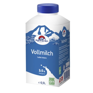 Kärntnermilch Vollmilch länger frisch 3,5% 0,5 Liter