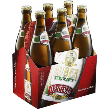 Huber Bräu Märzen Tray 6x 0,5 Liter