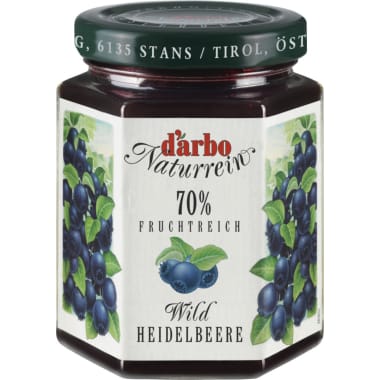 Darbo Naturrein Fruchtreich Wild-Heidelbeere