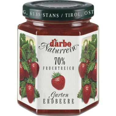 Darbo Naturrein Gartenerdbeere fruchtreich