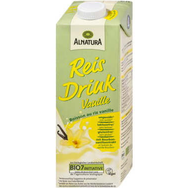 Alnatura Bio Reis Drink Vanille 1,0 Liter