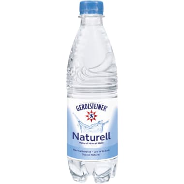 GEROLSTEINER Mineralwasser naturell 0,5 Liter