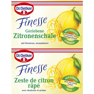 Dr. Oetker Finesse Geriebene Zitronenschale