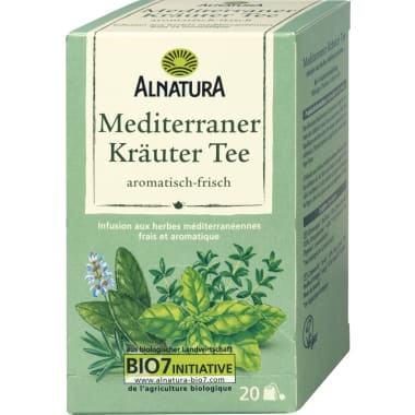 Alnatura Bio Mediterraner Kräutertee