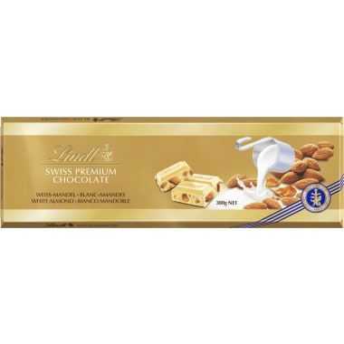 Lindt&Sprüngli Goldtafel Weiß Mandel 300 gr