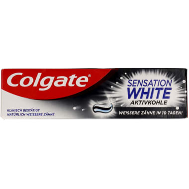 Colgate Zahnpasta Sensation White Aktivkohle