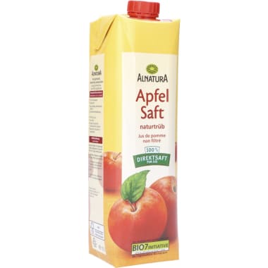 Alnatura Bio Apfelsaft naturtrüb 1,0 Liter