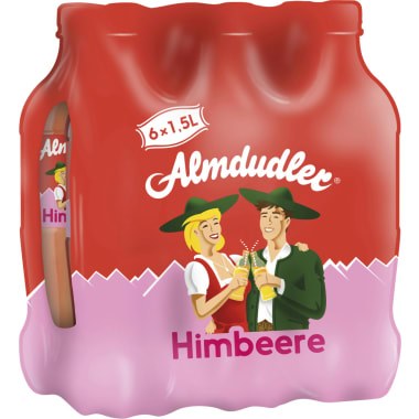 Almdudler Himbeere Tray 6x 1,5 Liter