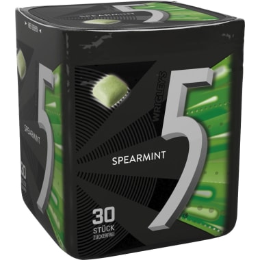 Wrigley 5 Gum Spearmint Dose